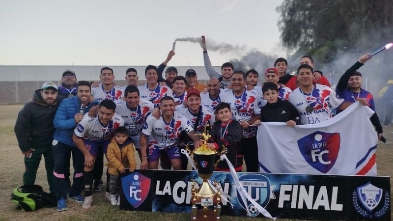 “La 10” gritó campeón en el Apertura Judicial