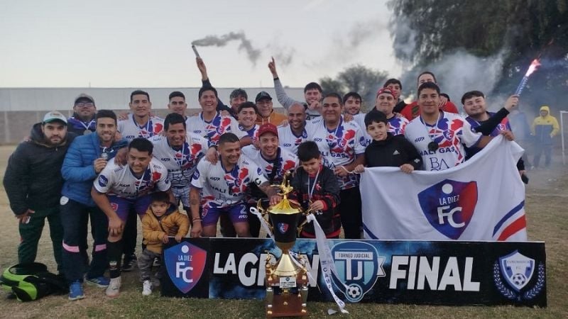 “La 10” gritó campeón en el Apertura Judicial