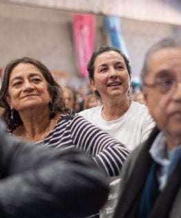 Corpacci encabezó el lanzamiento de “La Colmena” y llamó a fortalecer la organización política