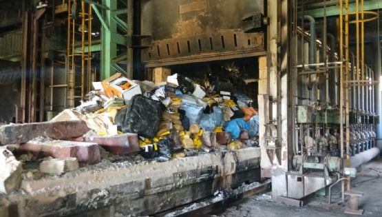 Destruyeron más de tres toneladas de droga secuestrada en el norte del país