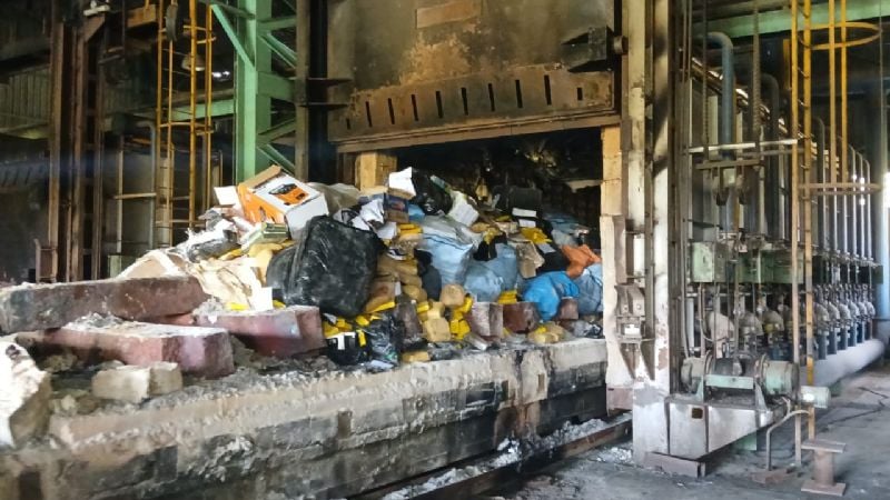 Destruyeron más de tres toneladas de droga secuestrada en el norte del país