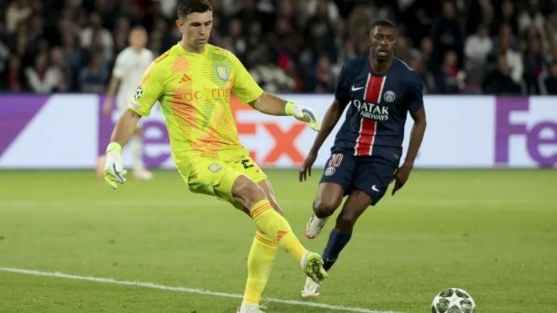 “Dibu” vs. Dembelé en una nueva final: PSG y Aston Villa