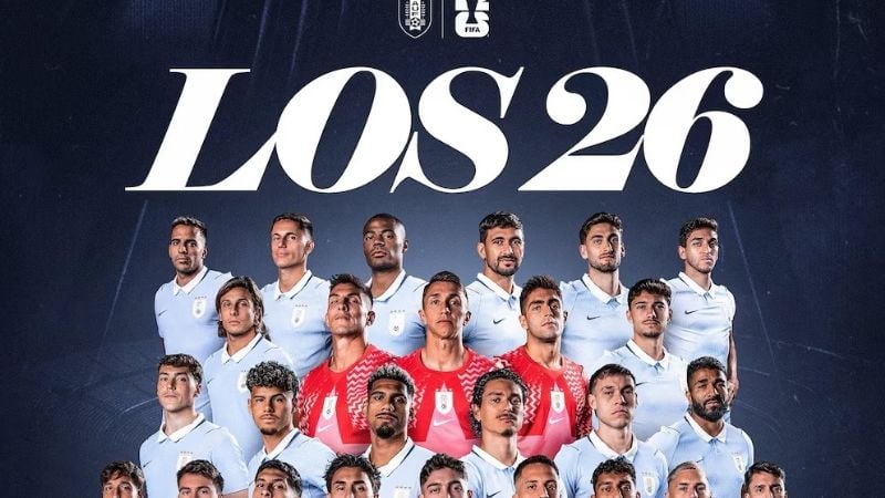 Bielsa dio la lista de Uruguay para el Mundial