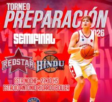 Red Star recibe a Hindú por el Preparación