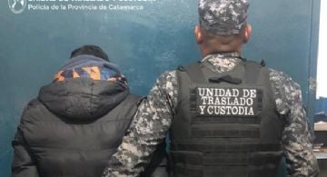 Ladrón fue trasladado al Servicio Penitenciario