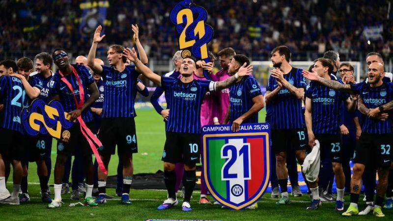 El Inter de Lautaro campeón en Italia