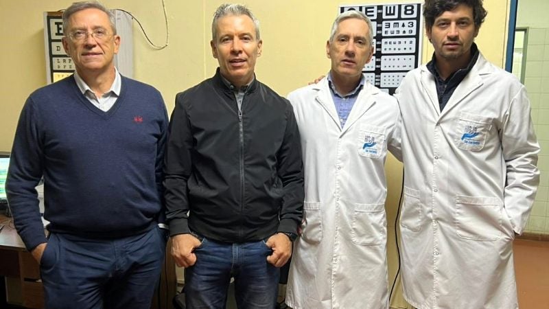 Inédito trasplante de córnea en el sistema público de salud