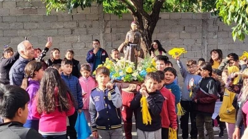 Entronizan la imagen del Beato Mamerto Esquiú