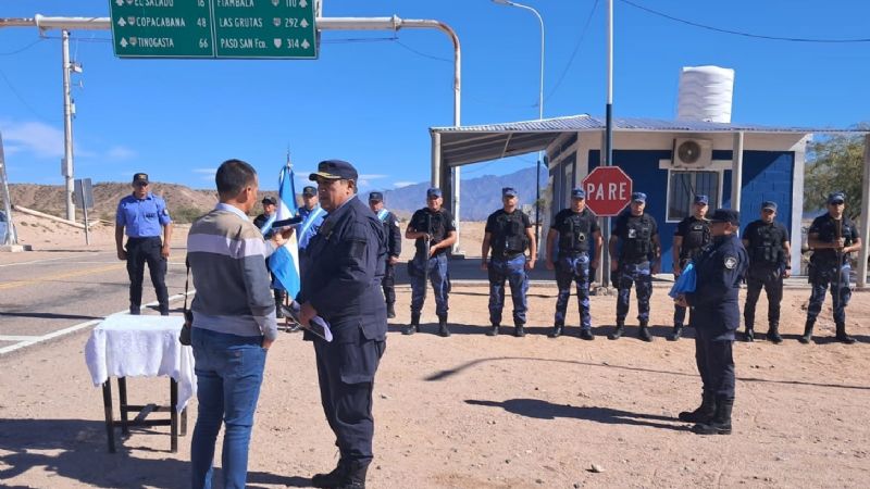 Tinogasta puso en funcionamiento un nuevo puesto de control en Cerro Negro