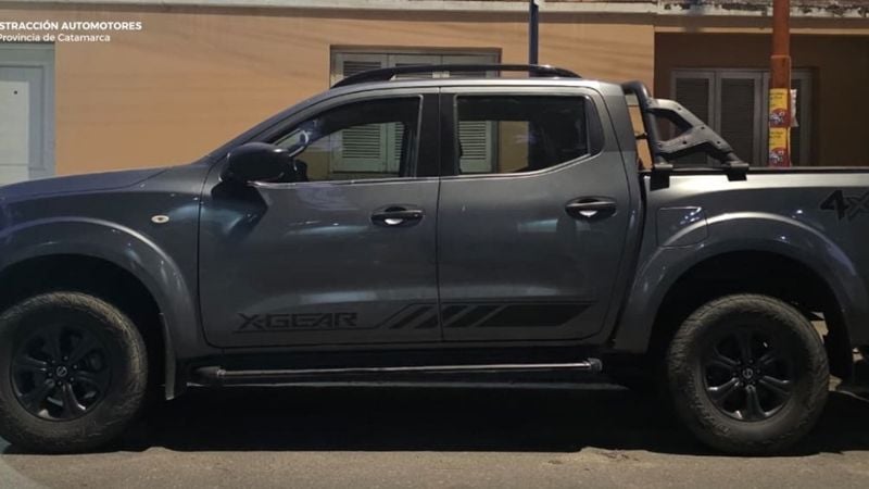 Secuestran una Nissan Frontier por una estafa