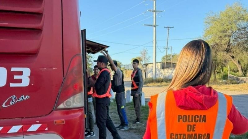 Ante una "Alerta Sofía Argentina" la Policía de Catamarca intensificó los controles