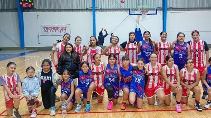 Posiciones de Minibásquet y Femenino