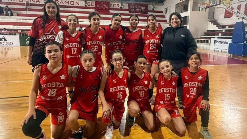 Posiciones de Minibásquet y Femenino