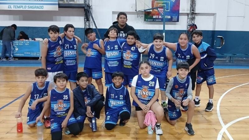 Posiciones de Minibásquet y Femenino