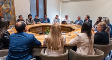Jalil se reunió con diputados oficialistas