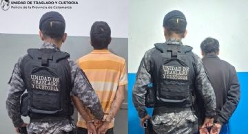 Dos detenidos fueron trasladados al Penal de Miraflores