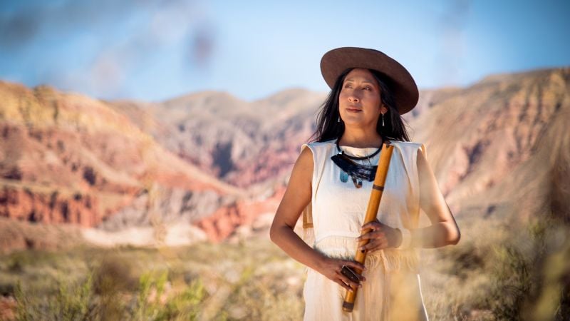 Micaela Chauque llega a Catamarca para presentar  "Corazón de Agua"