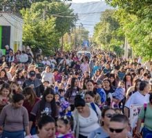 Piedra Blanca vivió “El Frailecito”, una caminata infantil en homenaje a Esquiú