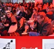 Homenaje a Hermenegildo Sabat en la Feria del Libro