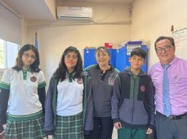 Estudiantes de la Miguel Cané brillaron en competencia internacional