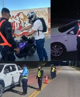 Megaoperativo policial en tres departamentos: detenidos, secuestros y múltiples infracciones