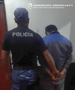 Violó una restricción, atacó a un hombre y terminó detenido