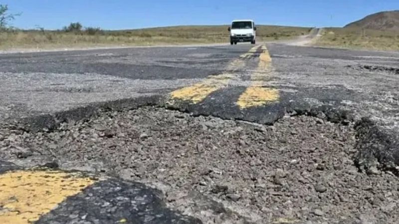 Denuncian que casi el 75% de la red vial nacional está en estado regular o malo