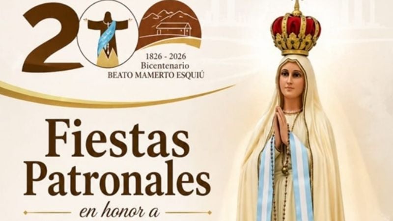 Fiestas en honor de la Virgen de Fátima en Villa Parque Chacabuco