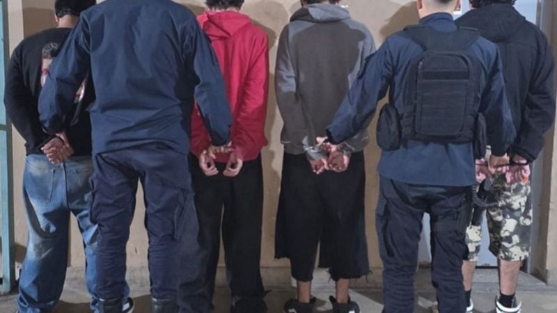 Seis detenidos tras un desorden de magnitud