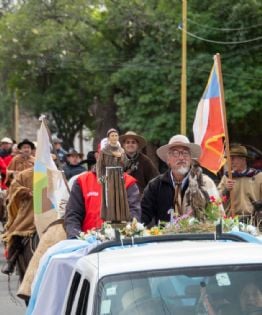 Los gauchos honraron al Beato Mamerto Esquiú