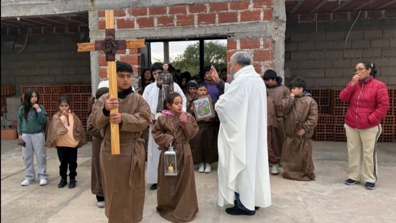 Entronizan imagen del Beato Mamerto Esquiú