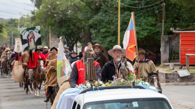 Los gauchos honraron al Beato Mamerto Esquiú