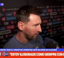 "Que la gente no tenga dudas, vamos a dejar todo"