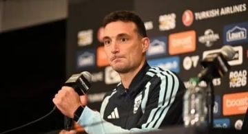 Scaloni posterga el reemplazo de Balerdi
