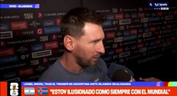 "Que la gente no tenga dudas, vamos a dejar todo"