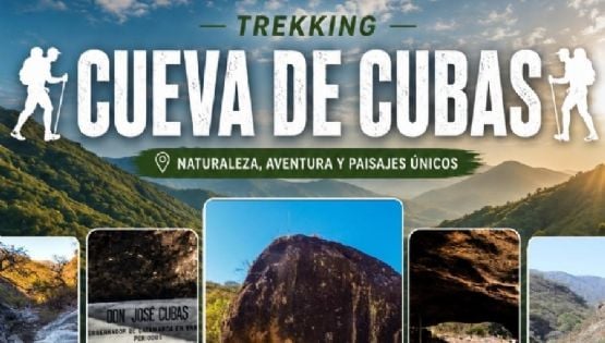 Excursión de trekking a la “Cueva de Cubas”