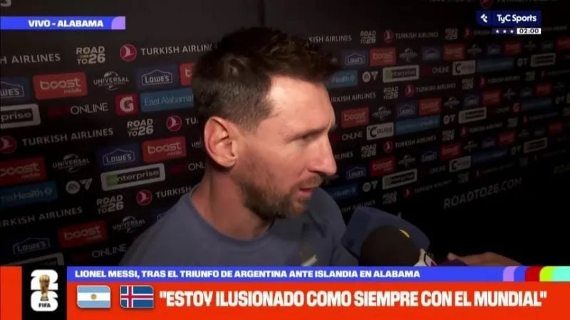 "Que la gente no tenga dudas, vamos a dejar todo"
