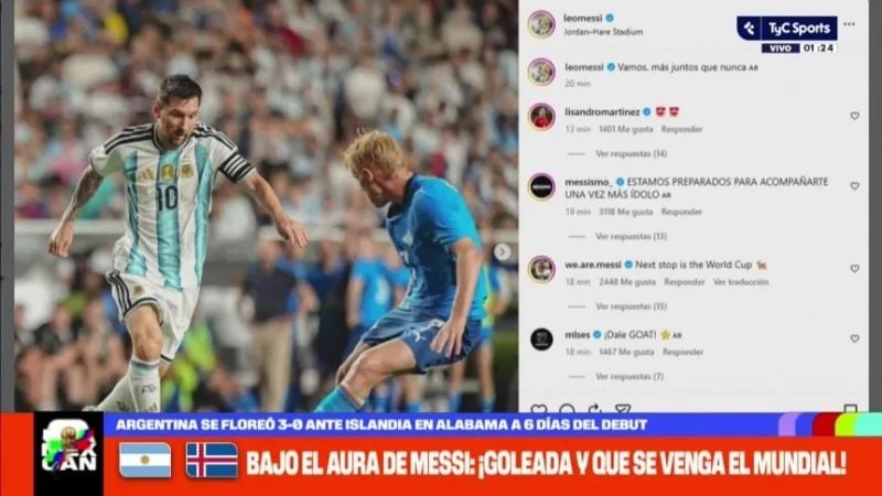 "Que la gente no tenga dudas, vamos a dejar todo"
