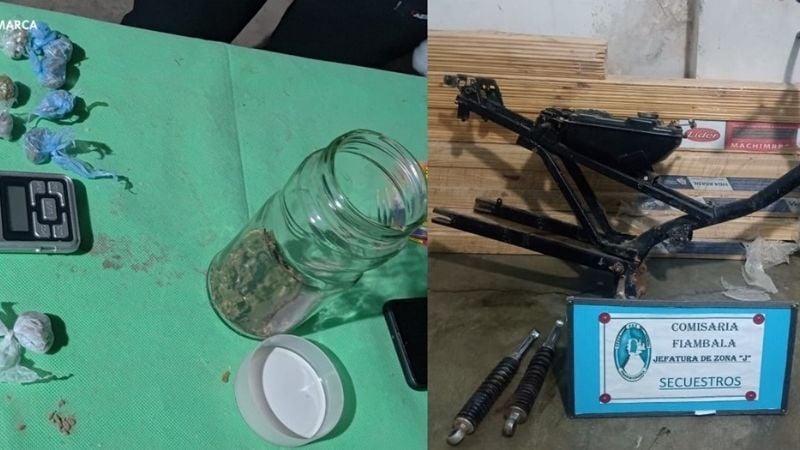 Tras un allanamiento en Tinogasta policías secuestraron motopartes