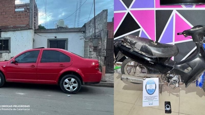 En un megaoperativo desbarataron una banda narco: 5 detenidos