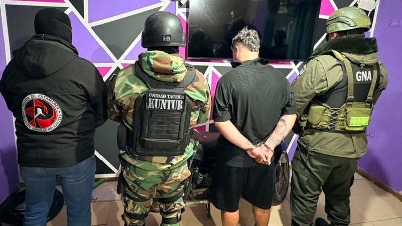 En un megaoperativo desbarataron una banda narco: 5 detenidos