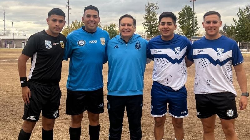 Kevin Rivera Luque aprobó ingreso al curso de arbitraje federal