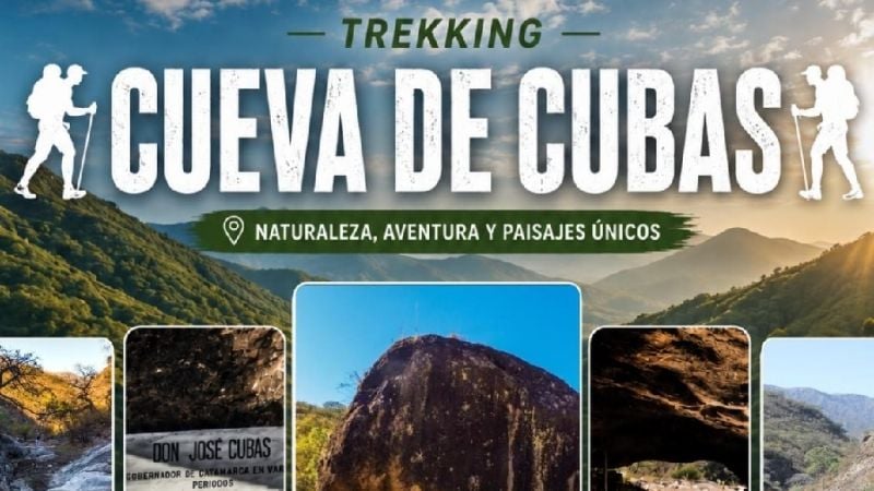 Excursión de trekking a la “Cueva de Cubas”