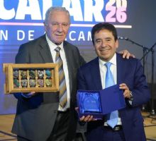 Reconocen al vicegobernador Dusso por su compromiso binacional