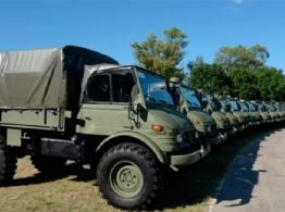 El Gobierno hizo la mayor renovación de camiones militares en 45 años