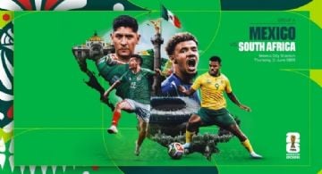 México vs. Sudáfrica abren el Mundial 2026