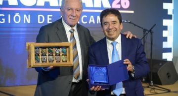 Reconocen al vicegobernador Dusso por su compromiso binacional