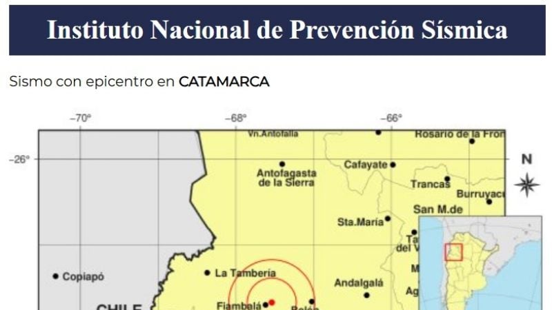 Temblor en la madrugada