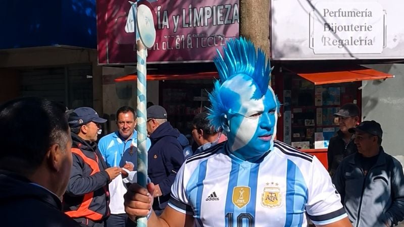 Catamarca se vistió de celeste y blanco para vivir el inicio del Mundial 2026