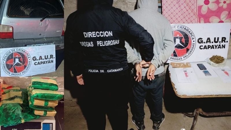 Policías incautaron droga, secuestraron elementos y detuvieron a una persona